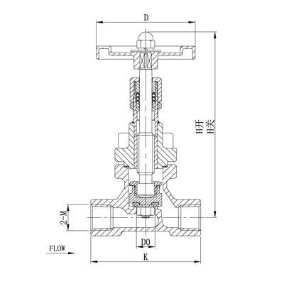 CRYOGENIC GLOBE VALVE DJ-NPT2