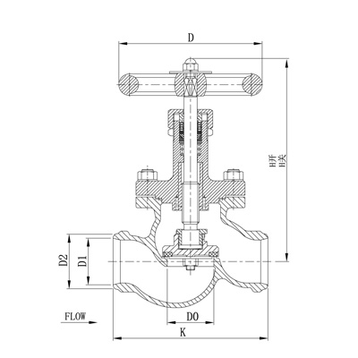 CRYOGENIC GLOBE VALVE DJ-G1