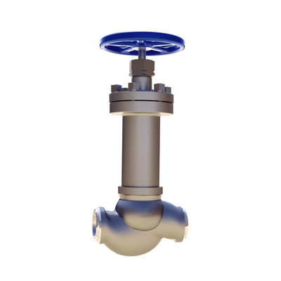 CRYOGENIC GLOBE VALVE VACUUM JACKETED DZJ-65